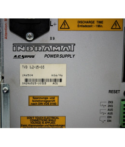 INDRAMAT TVD 1.2-15-03 module d'alimentation